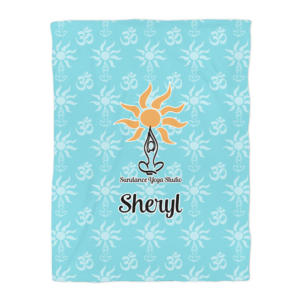 Sundance Yoga Studio Duvet Cover - Twin - Front