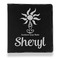 Sundance Yoga Studio Leather Binder - 1" - Black (Personalized)