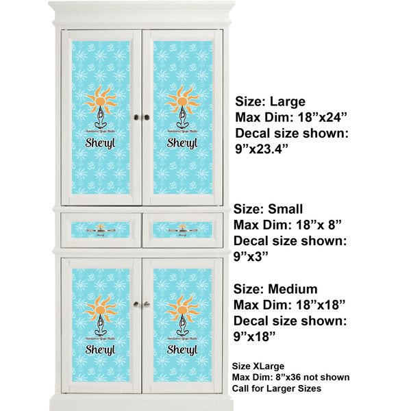 Sundance Yoga Studio Full Cabinet (Show Sizes)