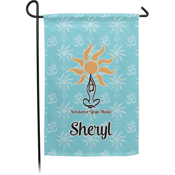 Custom Sundance Yoga Studio Garden Flag (Personalized)
