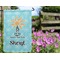 Sundance Yoga Studio Garden Flag - Outside In Flowers