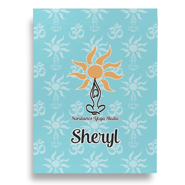 Sundance Yoga Studio Garden Flags - Large - Single Sided - FRONT