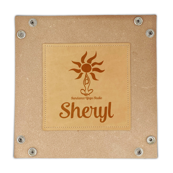 Sundance Yoga Studio Genuine Leather Valet Trays - FRONT