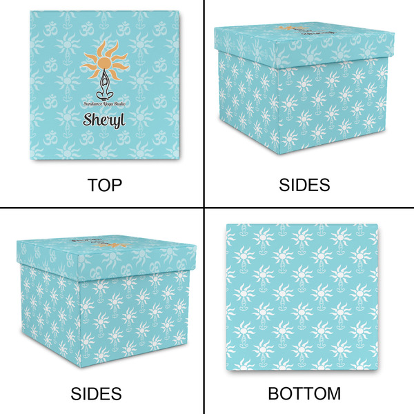 Sundance Yoga Studio Gift Boxes with Lid - Canvas Wrapped - Large - Approval