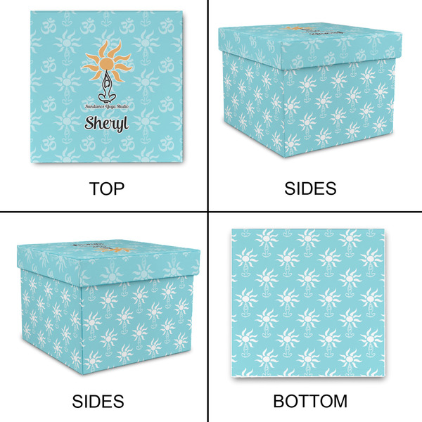 Sundance Yoga Studio Gift Boxes with Lid - Canvas Wrapped - Medium - Approval