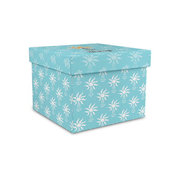 Custom Sundance Yoga Studio Gift Box with Lid - Canvas Wrapped - Small (Personalized)