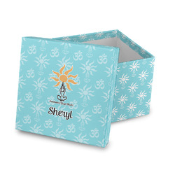 Sundance Yoga Studio Gift Box with Lid - Canvas Wrapped (Personalized)