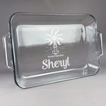 Sundance Yoga Studio Glass Baking and Cake Dish (Personalized)