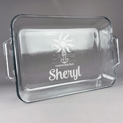 Sundance Yoga Studio Glass Baking and Cake Dish (Personalized)