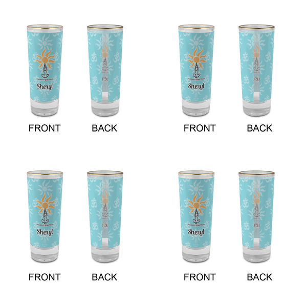 Sundance Yoga Studio Glass Shot Glass - 2 oz - Set of 4 - APPROVAL
