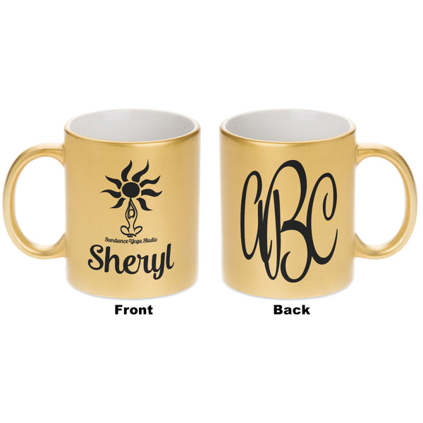 Sundance Yoga Studio Gold Mug - Apvl