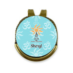 Sundance Yoga Studio Golf Ball Marker - Hat Clip - Gold