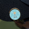 Sundance Yoga Studio Golf Ball Marker Hat Clip - Gold - On Hat