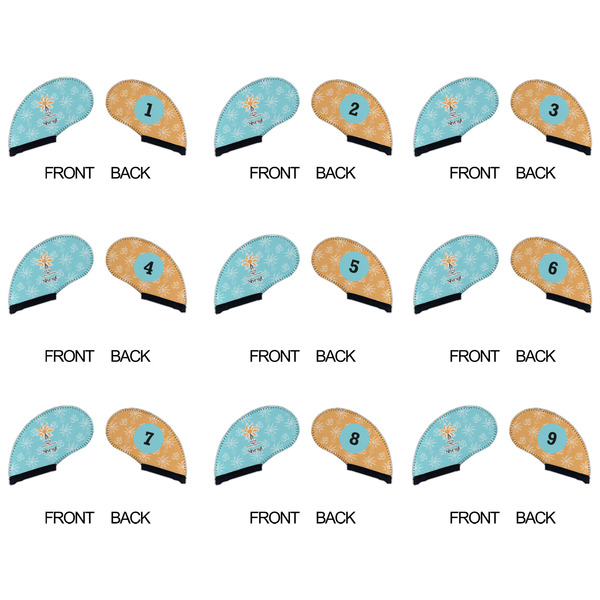 Sundance Yoga Studio Golf Club Covers - APPROVAL (set of 9)