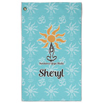 Sundance Yoga Studio Golf Towel - Poly-Cotton Blend w/ Name or Text