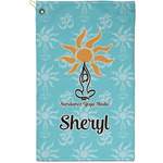 Sundance Yoga Studio Golf Towel - Poly-Cotton Blend - Small w/ Name or Text