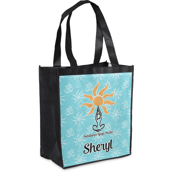 Custom Sundance Yoga Studio Grocery Bag w/ Name or Text