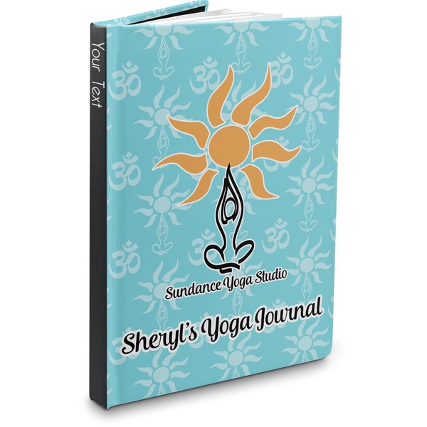 Custom Sundance Yoga Studio Hardbound Journal - 5.75" x 8" (Personalized)