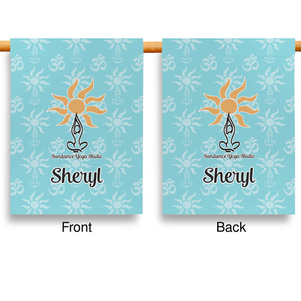 Sundance Yoga Studio House Flags - Double Sided - APPROVAL