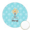 Sundance Yoga Studio Printed Cookie Topper - Round (Personalized)