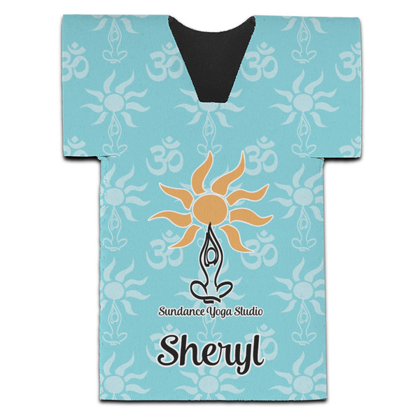 Sundance Yoga Studio Jersey Bottle Cooler - Set of 4 - FRONT (flat)