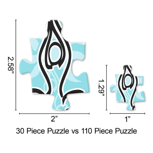Sundance Yoga Studio Jigsaw Puzzle - Piece Comparison