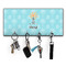 Sundance Yoga Studio Key Hanger w/ 4 Hooks w/ Name or Text