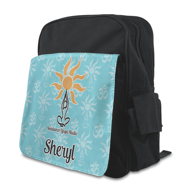 Custom Sundance Yoga Studio Preschool Backpack (Personalized)