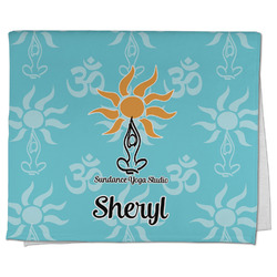Sundance Yoga Studio Kitchen Towel - Poly Cotton w/ Name or Text