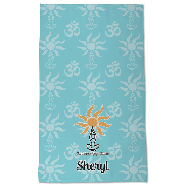 Sundance Yoga Studio Kitchen Towel - Poly Cotton - Full Front