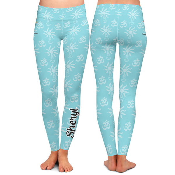 Sundance Yoga Studio Ladies Leggings - Front and Back