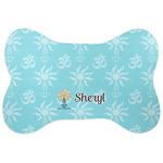 Sundance Yoga Studio Bone Shaped Dog Food Mat (Personalized)