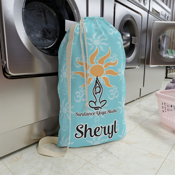 Sundance Yoga Studio Large Laundry Bag - In Context