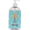 Sundance Yoga Studio Plastic Soap / Lotion Dispenser (16 oz - Large - White) (Personalized)
