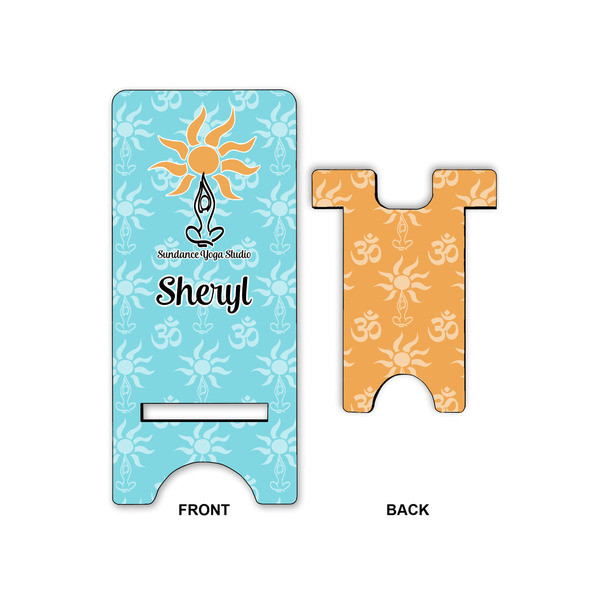 Sundance Yoga Studio Large Phone Stand - Front & Back