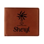 Sundance Yoga Studio Leatherette Bifold Wallet (Personalized)