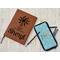 Sundance Yoga Studio Leather Sketchbook - Large - Single Sided - In Context