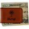 Sundance Yoga Studio Leatherette Magnetic Money Clip - Front