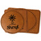 Sundance Yoga Studio Faux Leather Iron On Patch (Personalized)