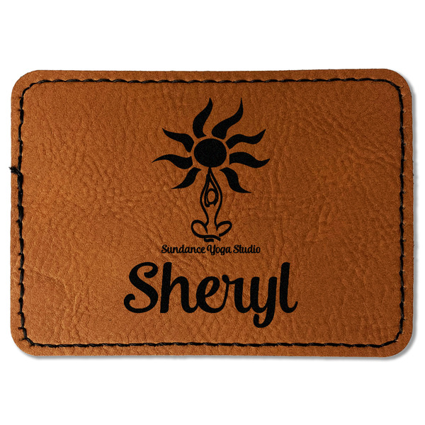 Sundance Yoga Studio Leatherette Patches - Rectangle