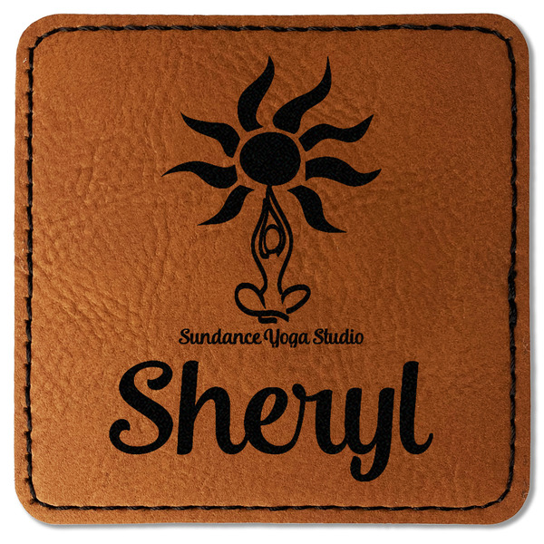 Sundance Yoga Studio Leatherette Patches - Square