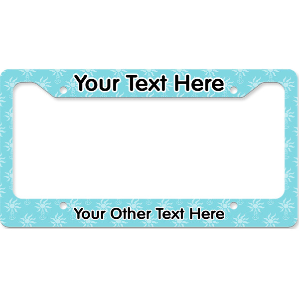 Sundance Yoga Studio License Plate Frame Wide