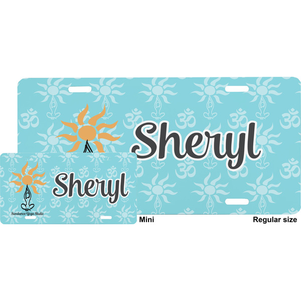 Sundance Yoga Studio License Plate (Sizes)