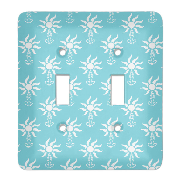 Custom Sundance Yoga Studio Light Switch Cover (2 Toggle Plate)