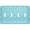 Sundance Yoga Studio Light Switch Cover (4 Toggle Plate)