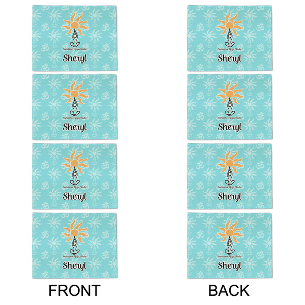 Sundance Yoga Studio Linen Placemat - APPROVAL Set of 4 (double sided)