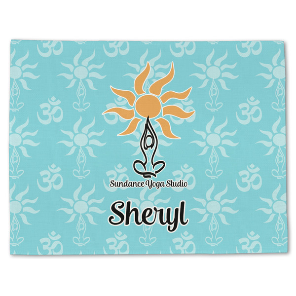 Sundance Yoga Studio Linen Placemat - Front