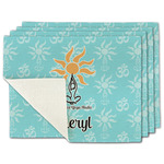 Sundance Yoga Studio Single-Sided Linen Placemat - Set of 4 w/ Name or Text