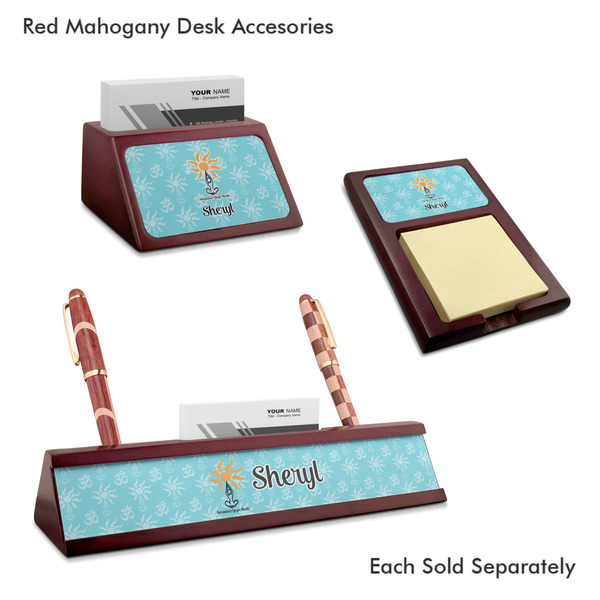 Sundance Yoga Studio Mahogany Desk Accessories