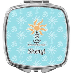 Sundance Yoga Studio Compact Makeup Mirror (Personalized)